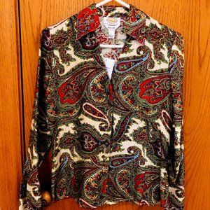 Talbots Silk shirt